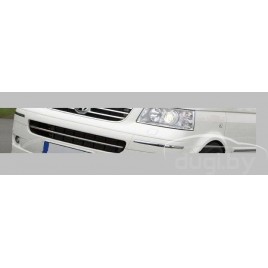 Хром накладка на передний бампер (нерж.) для Caravelle T5 